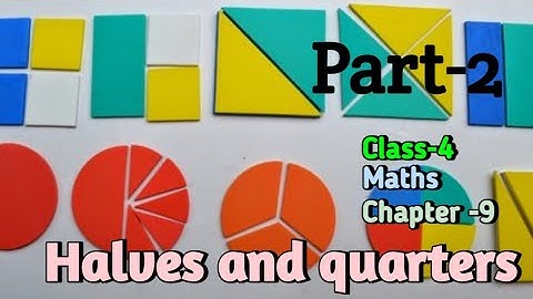 Halves and Quarters Class 4 Chapter‐9 Maths-magic (Part-2) @NCERTTHEMIND