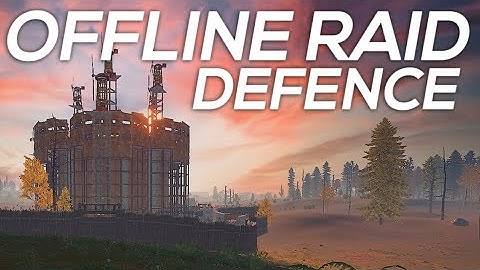 Failed offline raid - Rust Console