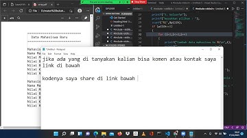 membuat program struct data mahasiswa di bahasa c -no talking