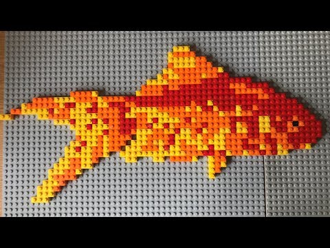 lego goldfish