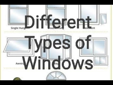 Different Types of Windows || Arch#01 || Mom's FavTime