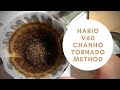 The easiest and most consistent Hario V60 pourover method - Chanho-Tornado