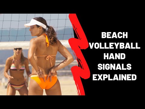 Beach Volleyball Hand Signals Explained