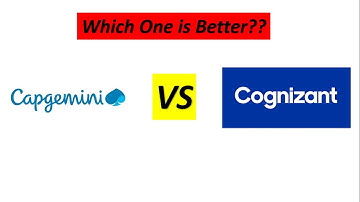 Cognizant Vs Capgemini | Which One is Better?🔥🔥