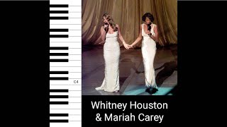 Whitney Houston & Mariah Carey - When You Believe (Live from the 1999 Oscars) (Vocal Showcase)