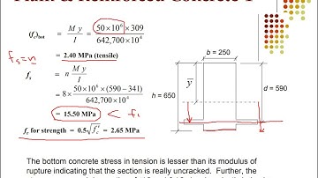 PRC-1 || Lecture 5 || Flexural Design Example || ASD  Method