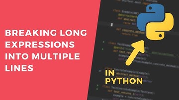 Break Long Expressions Into Multiple Lines in Python - 1 Minute Tutorial #shorts