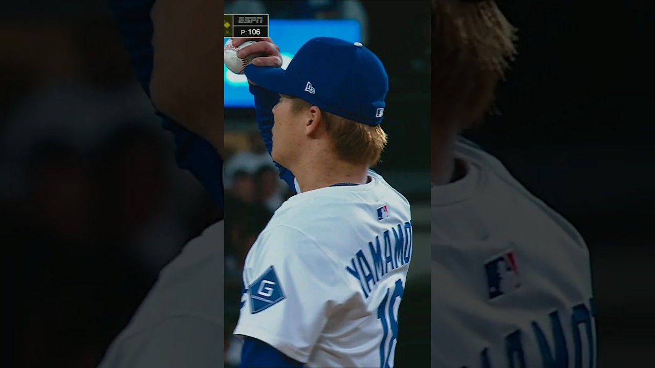 Yoshinobu Yamamoto Strikes Out 9 in Game 2 vs Reds! | 山本由伸