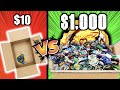 10 beyblade mystery box vs 1000 beyblade mystery box