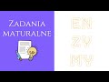 Zadania maturalne - ENZYMY