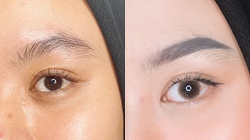 TUTORIAL ALIS DI ALIS YANG BERANTAKAN DAN TEBAL. TANPA CUKUR ALIS  | VANINDA AIDINA