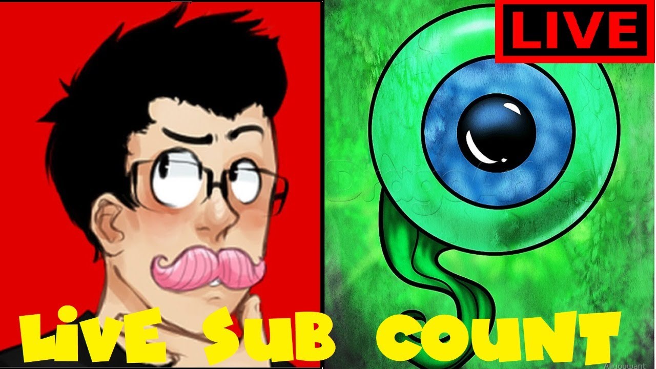🔴 Markiplier vs Jacksepticeye Live Sub Count 🔴 YouTube