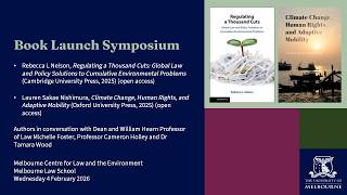 Book Launch Symposium