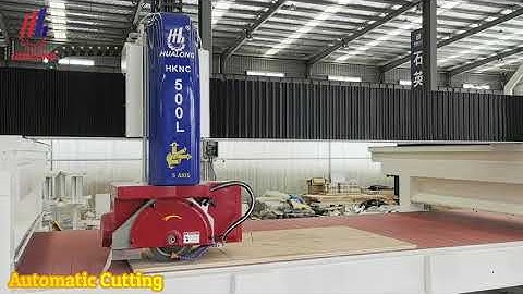 Hualong CNC Bridge Cutting Line Automatic high -efficient bridge saw cutting machine