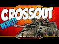 Crossout ➤ 8 Wheels + 2 Auto Cannons + Plow = Beast [Let's Play Crossout Gameplay]