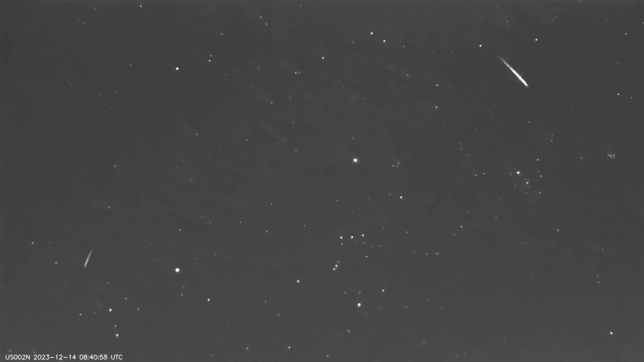 Geminid Meteor Shower Peak 2023