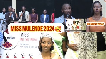 MISS #MULENGE#2024🥰 Ari mubageni berekanye muri #Foursquare church arikumwe na fiance wee🥰