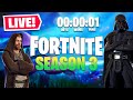 LIVE! Fortnite SEASON 3 is HERE! New DARTH VADER Battle Pass! (Chapter 3)
