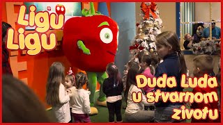 Video thumbnail of "MALI PARADAJZ ★ DUDA LUDA U STVARNOM ZIVOTU ★ LIGU LIGU ★ DECIJE PESME / PESMICE ZA DECU"