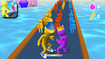 Gaint Rush Gameplay Walkthrough Part - 45 (iOS,Android) New Hat & Kicks Boss Fight