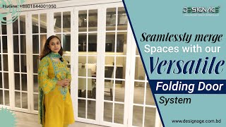 Seamlessly Merge Spaces with our Versatile Folding Door System | DesignAge