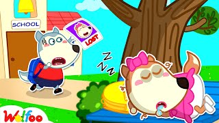 Don't Fall Asleep! Lucy is Late for School - Wolfoo Learns Good Habits 🤩 @WolfooCanadaKidsCartoon