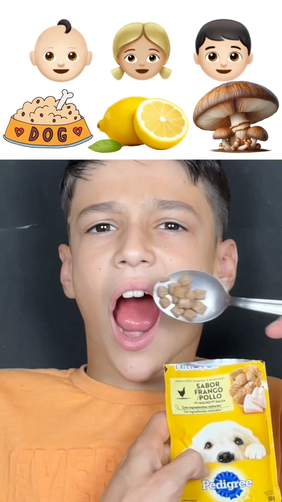 Quem será que vai conseguir comer?!? #shorts #challenge