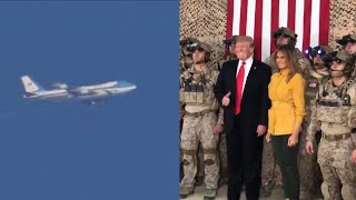 How Plane Enthusiasts Figured Out Trump’s Iraq Trip