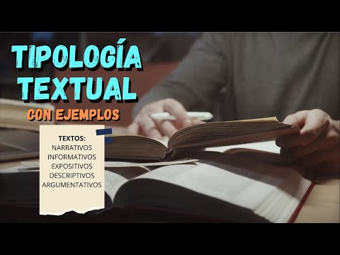 TIPOLOGÍA TEXTUAL CON EJEMPLOS 📝