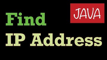 Java program to get IP address with Explanation