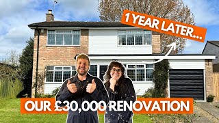 ONE FULL YEAR Into Our £30k UK HOME RENOVATION | Full Tour