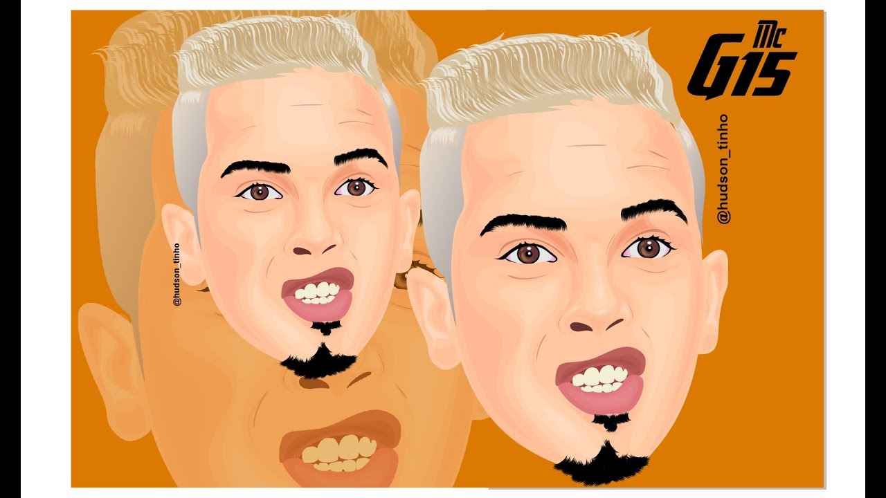 TRANSFORMAR FOTO EM DESENHO CARICATURA MC G15 LOGOMARCA COREL DRAW
