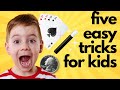 5 Easy Magic Tricks For Kids  #kidsmagictricks #magictricksforkids #easymagictricks