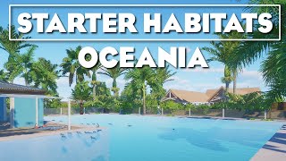 Oceania Pack Starter Habitats | Planet Zoo