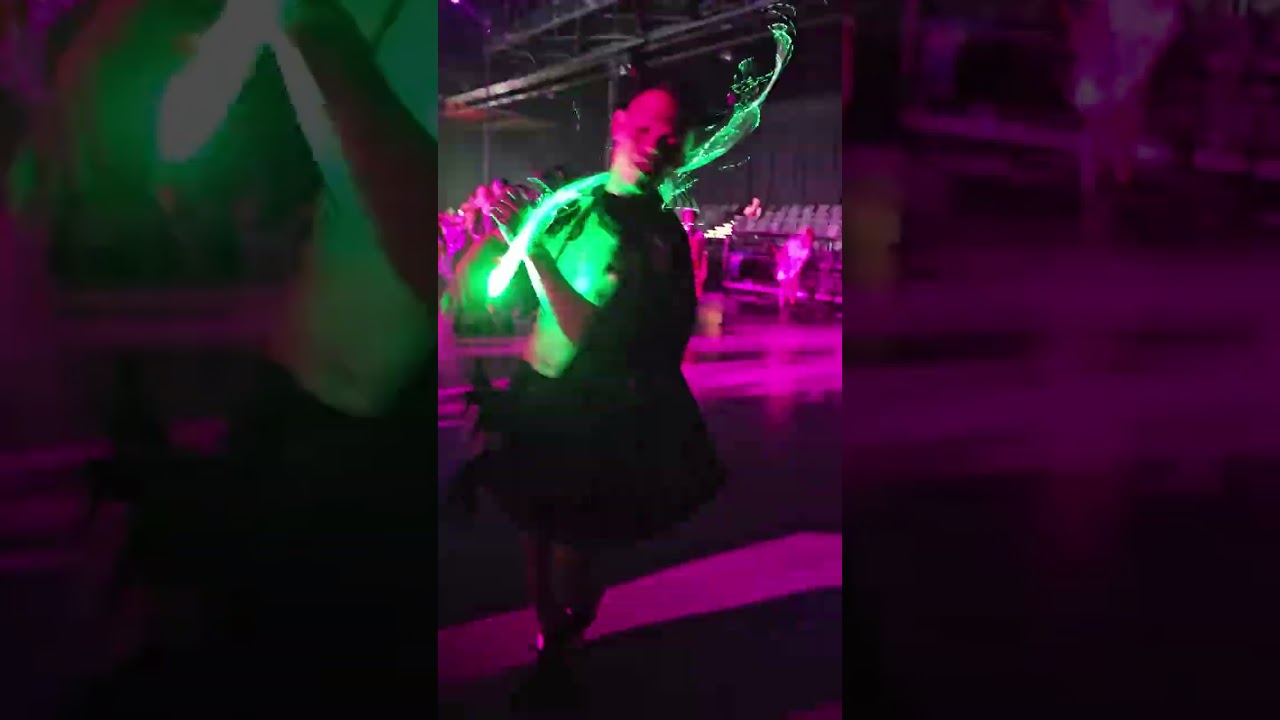 Halloween Light Whip Performance