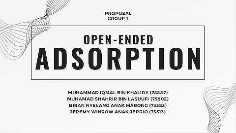 KNC3221 Chemical Engineering Unit Operation Laboratory (Group 1)_(OEL 2)