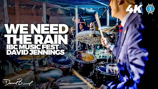 Video thumbnail of "We Need The Rain (Drum Cover) // David Jennings // IBC Music Fest 2022"