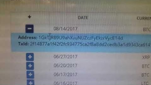 Bittrex Bitcoin Withdrawal Transaction ID TXID.