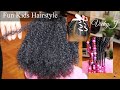 🍃Styling Baby Girls Hair | Moisturize and Seal Plus Bonus Fashion Clips |VickyJ