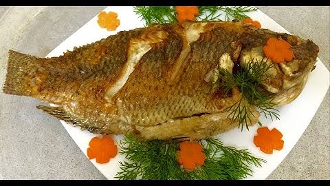 Cá rô phi muối chiên xã ớt cay