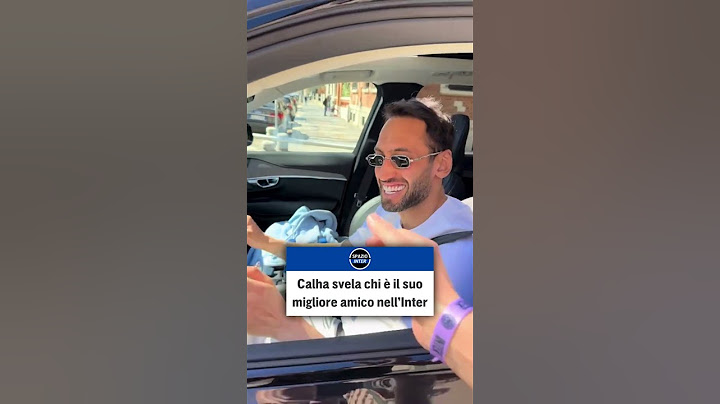 CALHANOGLU E IL SUO MIGLIORE AMICO ALL'INTER: sentite CHI È 😂❤️ #shorts