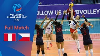 Watch the match between peru and czech republic from 2019 fivb
women’s volleyball challenger cup in lima, peru. #bepartofthegame
▶▶ all volleyb...