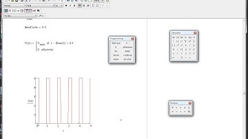 Mathcad Square and Sawtooth Waveforms III