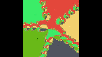 Breaking Symmetry in a Newton Fractal