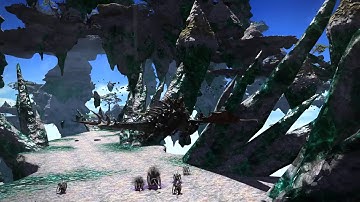 FFXIV Heavensward - Flying in The Sea of Clouds