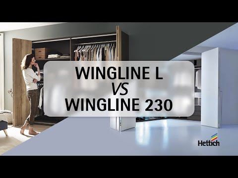 Сравнение систем WingLine L и 230: какую систему фурнитуры выбрать для шкафа со складными дверями