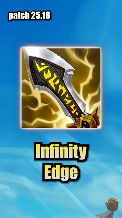 Infinity Edge EXPLAINED for NOOBS  #foryou #leagueoflegends #riotgames #wildrift #moba #gaming
