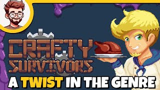 SURVIVING Waves of monster by...COOKING? | Crafty Survivors |