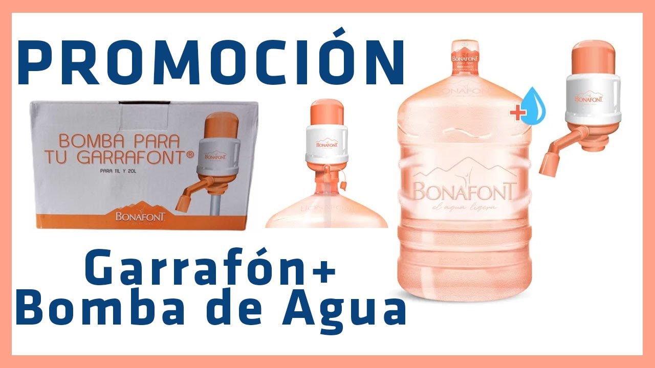 Bomba de Agua Manual Bonafont para Garrafón