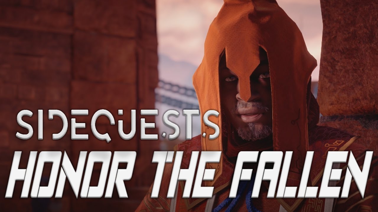 Horizon Zero Dawn Sidequest Honor The Fallen Youtube